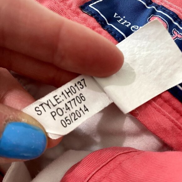 Vineyard Vines Club Short Coral 32 - Picture 6 of 8